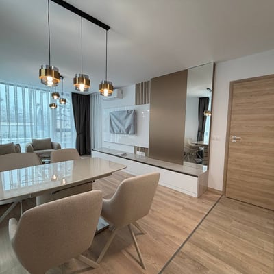 Rent of a stylish three-room apartment by the sea, 100 m², Varna, St. Constantine and Helena, Bulgaria